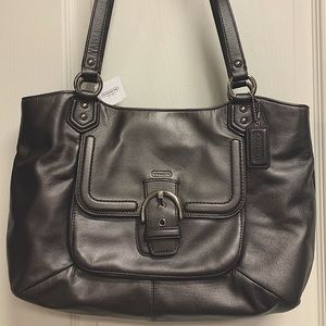 Coach (F24961) Campbell Carryall - Hematite (NWT)